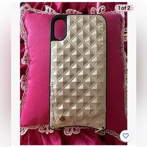 Bandolier Sheila Cream Leather Phone Case For Apple iPhone 10 Case Only*.